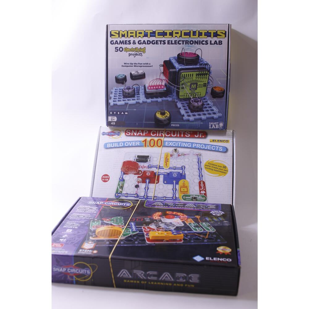 Electronics, Snap Circuits, Playset, Lot, Smart Lab Elenco, Projects Experiments